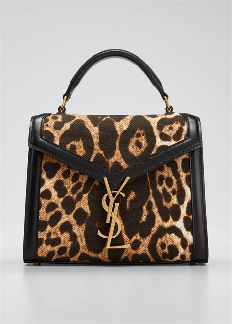 ysl leopard bag